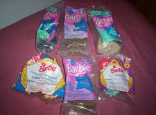 McDonald's Toys Set of 6 - 1994 Barbie