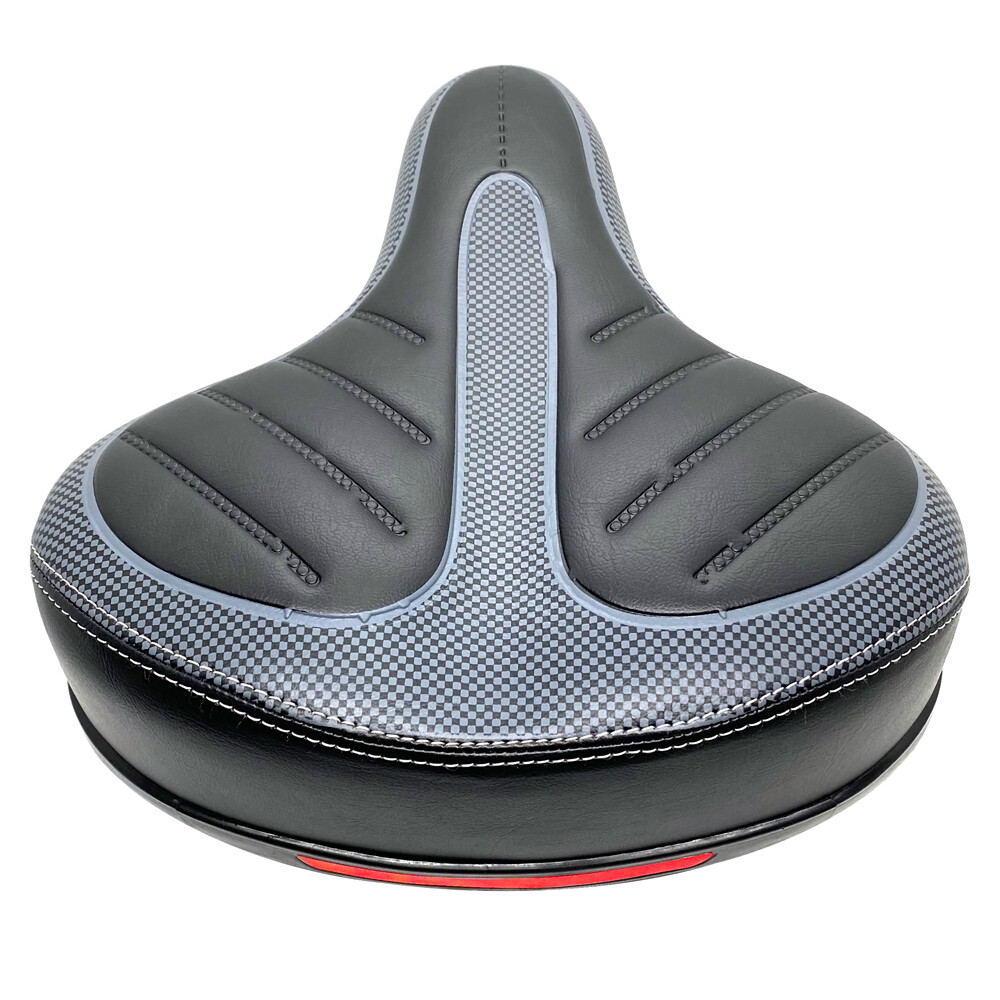 Bike Bicycle Gel Cruiser Extra Air Cushion Pad Saddle Seat Comfort Wide Big Bum