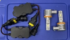 NEW Race Sport H11LEDDSV2 V2 DRIVE Series H11 BULB CANBUS DECODERS INCLUDED!