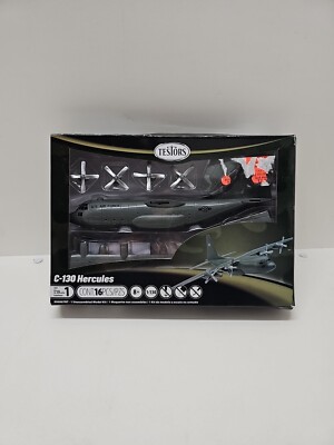Testers Lockheed C-130 Hercules 1:130 Model Aircraft Airplane Painted (K)