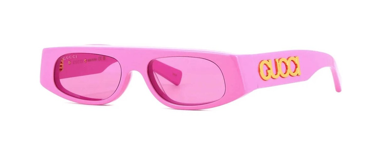 Gucci GG1771S 008 Geometric Sunglasses - Pink Gucci GG1771S Pink/Pink (008) Sunglasses | eBay main image 2