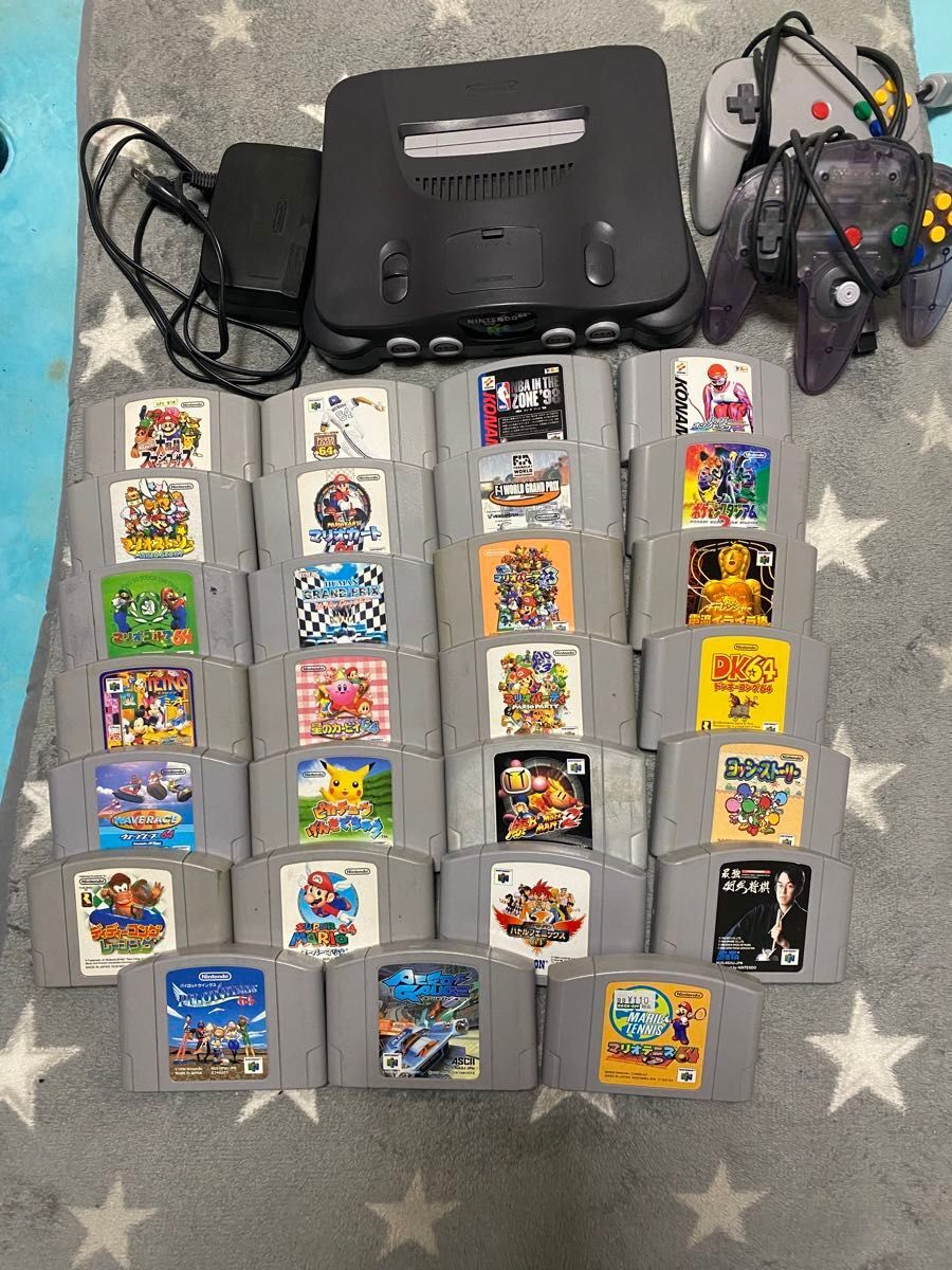 Nintendo 64 Console N64 + Software bundle sale japan ver