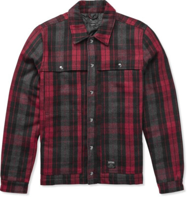 Etnies Nantan Wolljacke in rot/schwarz