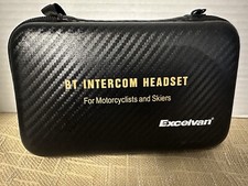 Excelvan Intercom Motorcycle Headset Bluetooth Headphone Speaker Hands-Free BT