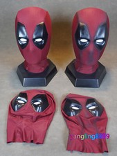 Handmade Deadpool Screen Accurate Cosplay Wearable Helmet Prop Mask Faceshell