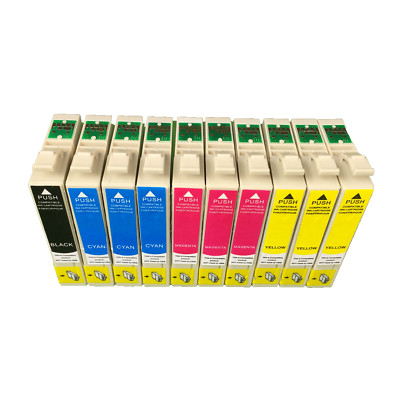 10 Tinte für Epson Stylus SX235 WBX305FW BX320FW BX525WD BX625FWD SX235W SX435W