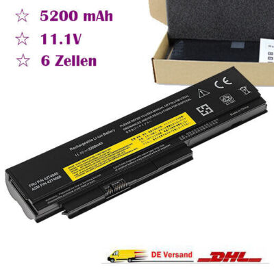 Akku Für Lenovo ThinkPad X220 X220i X230 X220s X230i X230s 45N1025 5200mAh