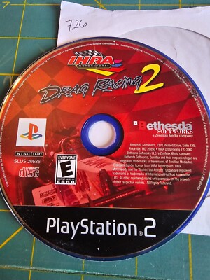 IHRA Motorsports Drag Racing 2 (Sony PlayStation 2, 2002) PS2