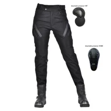 Waterproof Women Motorcycle Riding Pants Biker Motocross Racing Trousers W/Pads