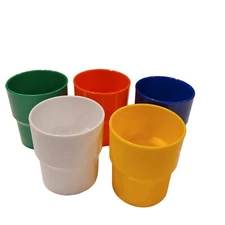 Ingrid Chicago Plastic Picnic Camping Stackable Picnic Stax Cup Tumbler U Choose
