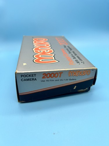 Very RARE (1983) Vintage MENUDO 110 Film Pocket Camera 2000T (New) - Picture 17 of 24