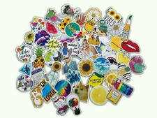 53 PCS Cute Funny Life Lot Skateboard Stickers Vinyl Laptop Luggage Decals Dope