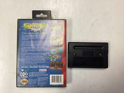 Battletoads Double Dragon- Sega Genesis Box and Case no Manual