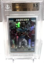 2006 Topps Chrome Refractors SE Maurice Jones-Drew Rookie RC BGS 9.5 Gem Mint