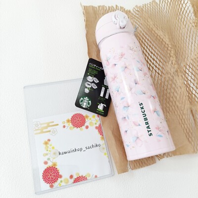 STARBUCKS JAPAN SAKURA 2025 Cherry Blossoms Handy Stainless Steel Bottle 500ml
