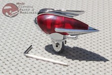Vintage Classic Custom Car Truck Fender Guide Style Red Antenna Topper Hot Rod