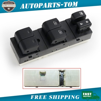 25401-1CA6A Front Left Drivers Side Main Power Window Master