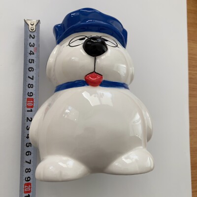 ミイ Snoopy Olaf Ceramic Piggy coin Bank | eBay