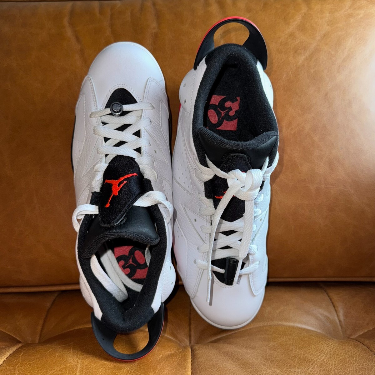 Jordan 6 Retro Low Infrared White 2014 | eBay