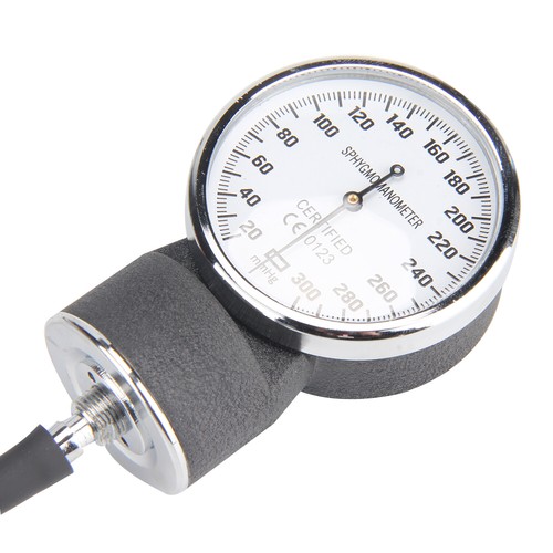 Manual Blood Pressure Monitor BP Cuff Gauge Aneroid Sphygmomanometer Machine Kit - Picture 12 of 16