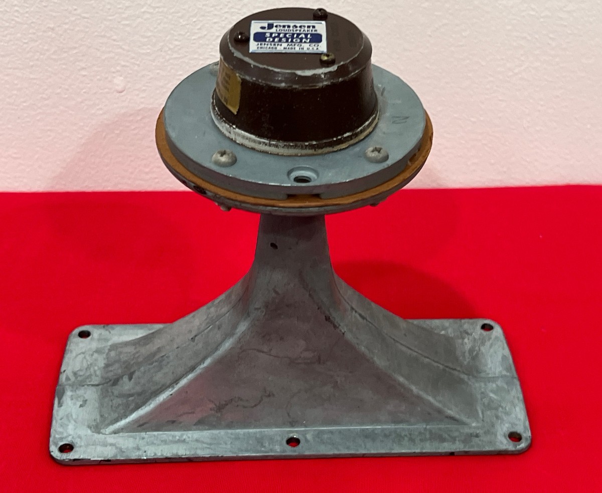 Tweeter Bocina Metálica Jensen Rp-103- Nos - $5290. El Par. | Meses sin