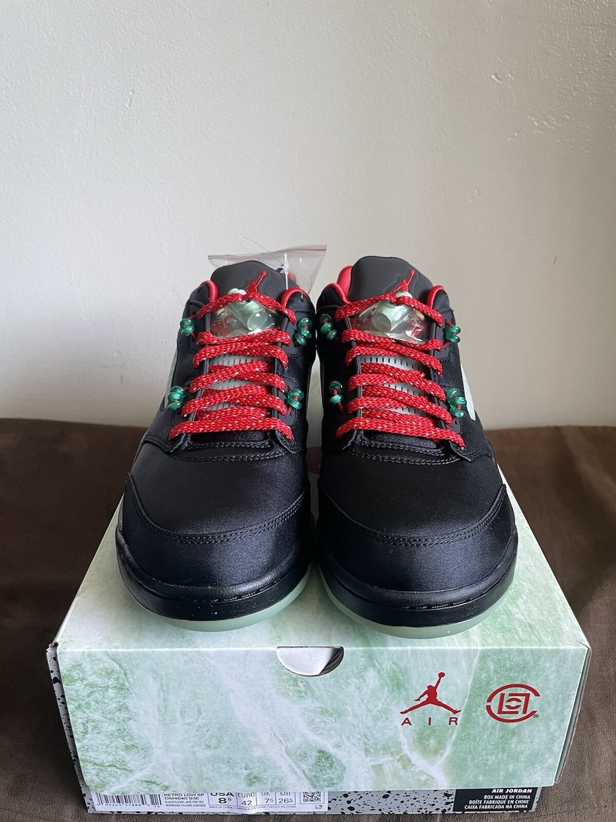 CLOT x Air Jordan 5 Retro Low, Jade, Size 8.5 | eBay