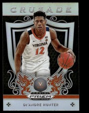 2019-20 Panini Prizm Draft Picks Silver De'Andre Hunter Rookie Atlanta Hawks #78