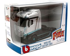 Mercedes Actros Gigaspace Truck Silver 1:43 BURAGO 32202