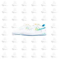 Kids Air Force 1 LV8 GS White Multi-Color White Shoe Sneaker Trainer