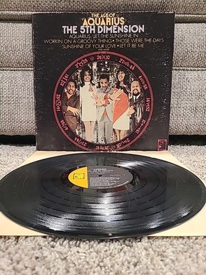 The 5th Dimension - Age of Aquarius Lp SCS92005 Vinyl 1969 US Soul City Rec VG