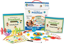 All Ready for Preschool Readiness Kit - 60 Activities Set, Ages 3 , Kindergartne