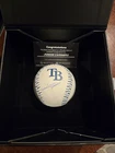 Junior Caminero Tampa Bay Rays Autographed Baseball Fanatics Under Wraps
