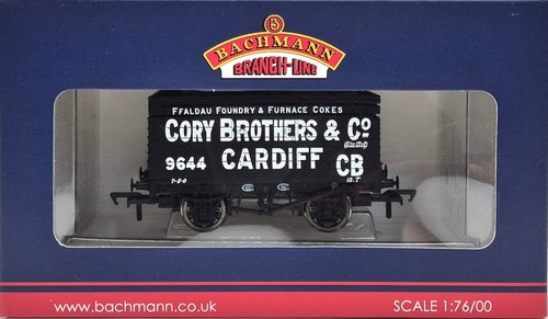 Bachmann 37-185 7 Plank Open Coke Wagon 9644 Cory Brothers & Co Cardiff Livery | Condition: Used