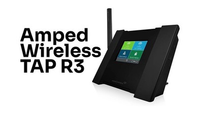 New AMPED TAP-R3 HighPower AC1750 Dual Band Wi-Fi Router Touchscreen Gigabit