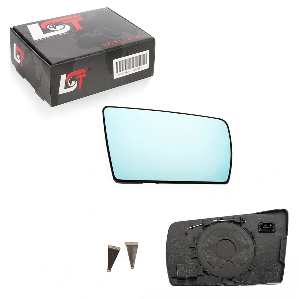 Heated Convex Right Blue Side Mirror Glass For Mercedes-Benz SL R129