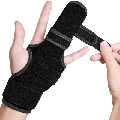 Finger Splint: Support the Middle, Index, little or Ring Finger S-M (Left Hand)