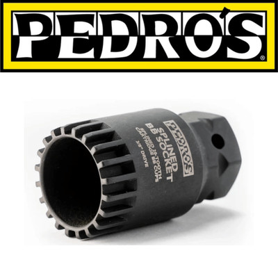 Pedro's Splined Bottom Bracket Socket - 3/8'' Drive - For Shimano and ISIS Drive