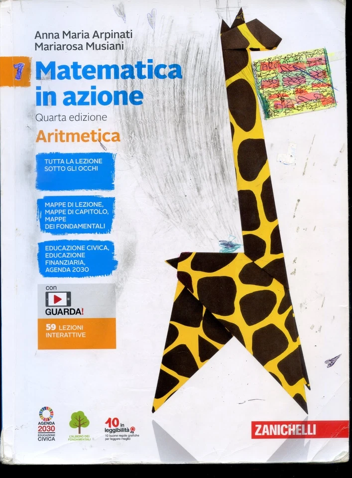 MATEMATICA IN AZIONE 1 - GEOMETRIA/ARITMETICA - QUARTA EDIZIONE - DUE TOMI - Immagine 3 di 4