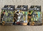 GI Joe Rise of Cobra Lot of 3 New Figures - SNOW SERPENT SGT STONE PIT COMMANDO!