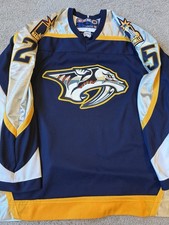 Vintage Nashville Predators Krivokrasov NHL Hockey Jersey CCM XXL Blue