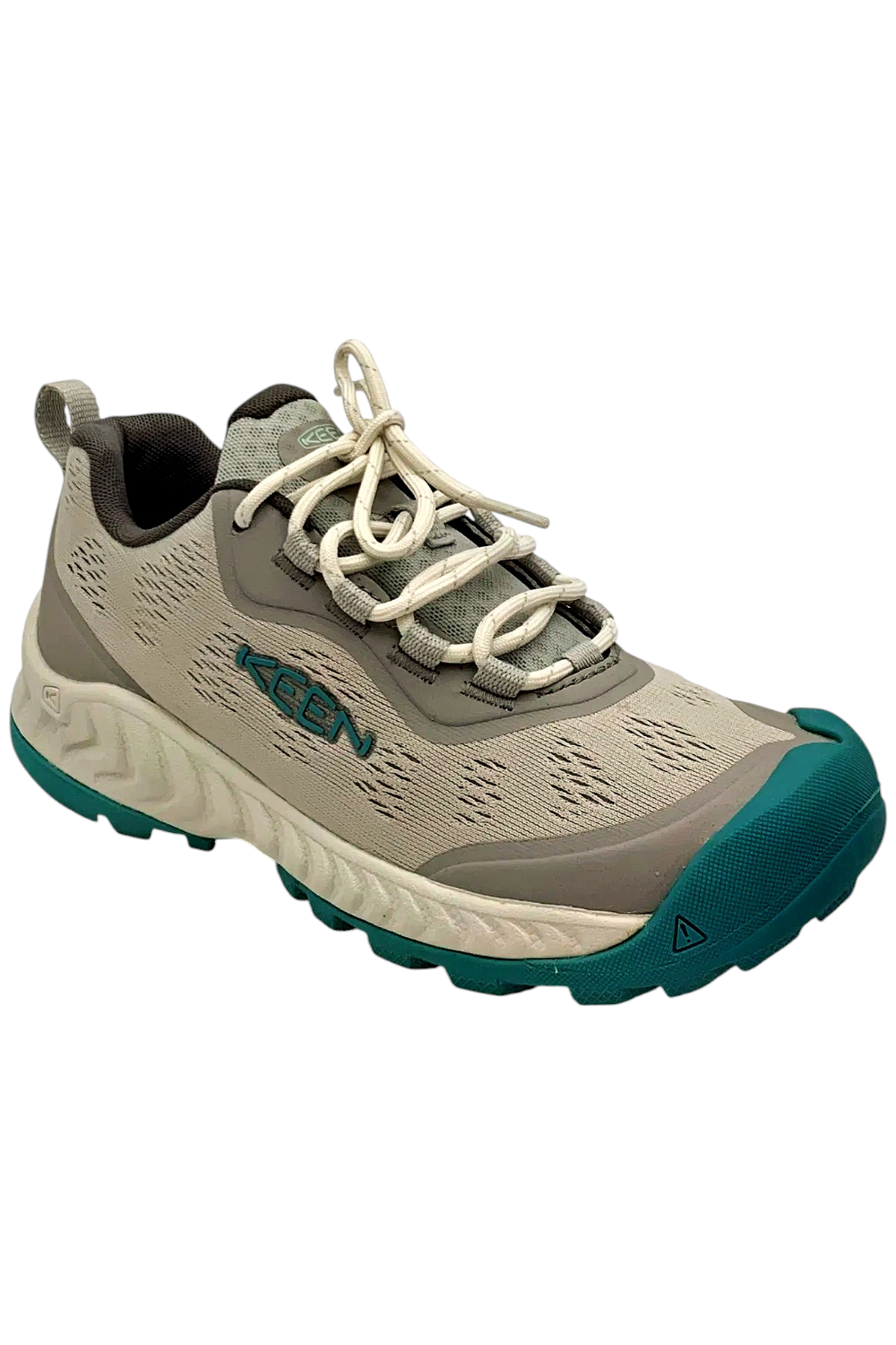 Scarpe da trekking KEEN donna NXIS Speed basse ventilate vapore porcellana