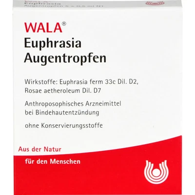 WALA HEILMITTEL GMBH EUPHRASIA AUGENTROPFEN 2,5 ml PZN 01448174