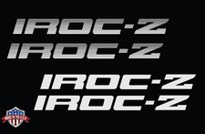 Fits Iroc-z Camaro Door Graphic Decal 1985 1986 1987 1988 1989 1990 Irocz Iroc Z