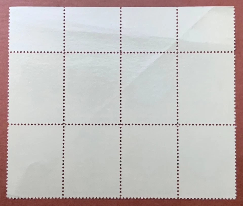 1977 Pueblo Art USA 13¢ Cent Stamp Block of 8 (Scott # 1706-1709) MNH - Image 2 of 2