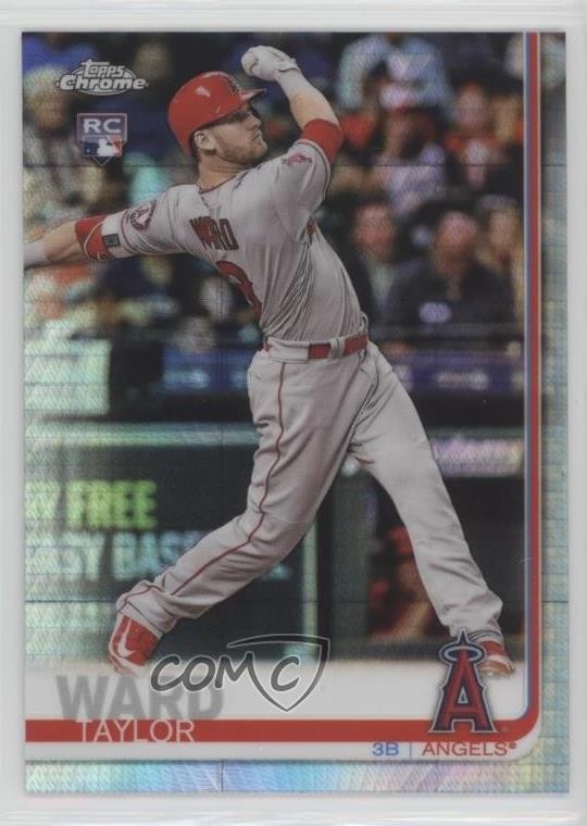 2019 Topps Chrome Prism Refractor Taylor Ward #78 0ii1