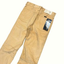 Vintage 70s Wrangler Student Corduroy Pants 27x32 Yellow Straight Leg Deadstock