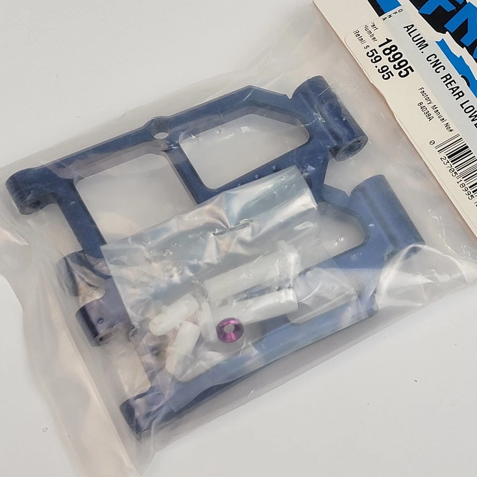 Vintage OFNA Monster Pirate / Dominator Aluminum CNC rear lower arm set 18995 - Image 3 of 4