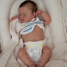 Realistic Reborn Baby Dolls Girl 20 inch Sleeping Lifelike Newborn Baby Dolls