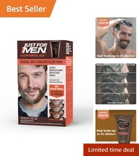 Gentle Grey Reducing Beard Shampoo with Keratin - 4 Fl Oz Control GX Formula