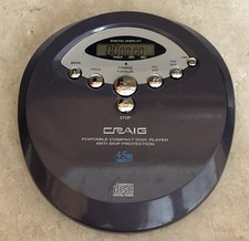 Craig CD2845P Portable Compact Cd Player